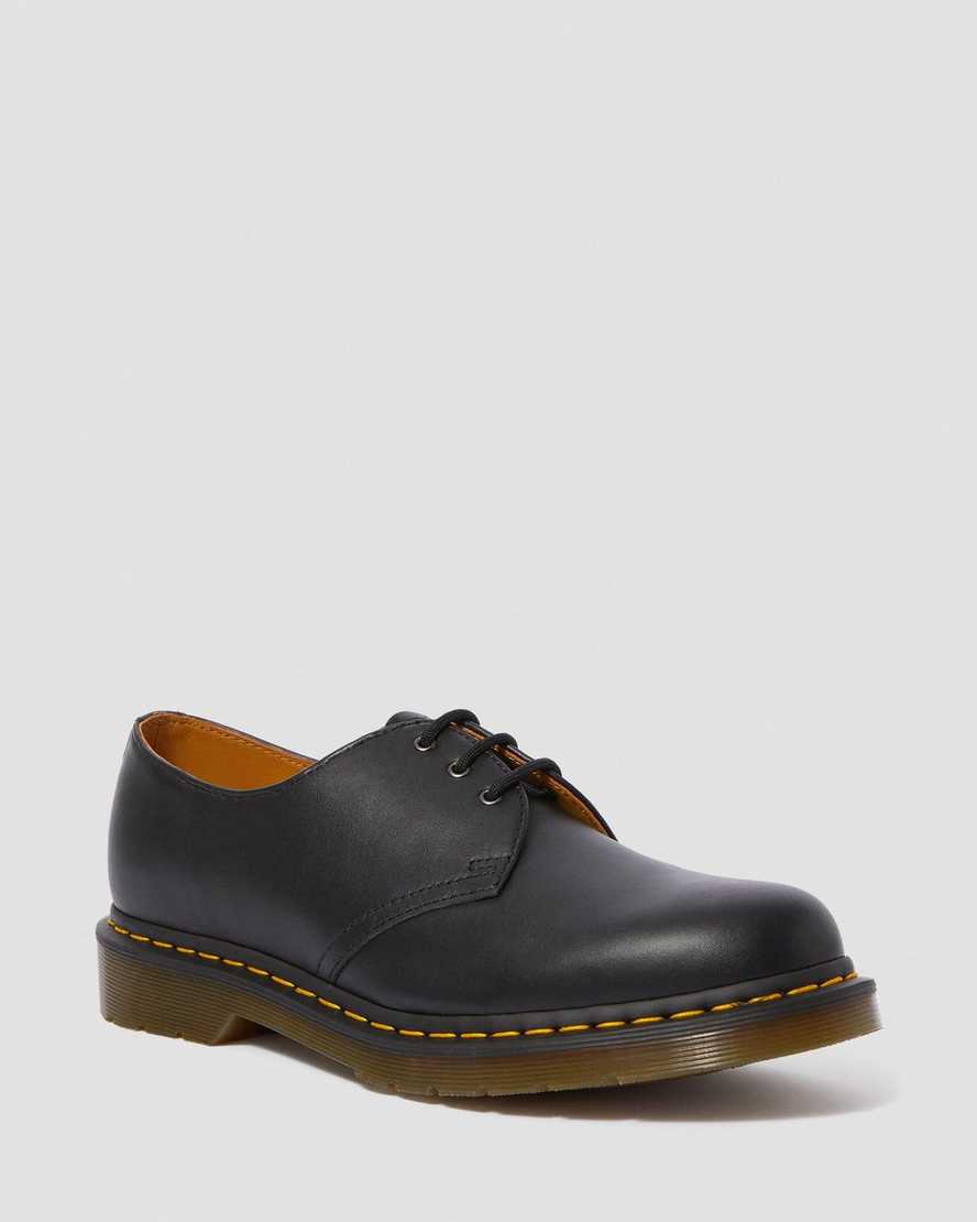 Dr. Martens 1461 Nappa Lær Oxford Sko Dame Svart [5370GOXRD]